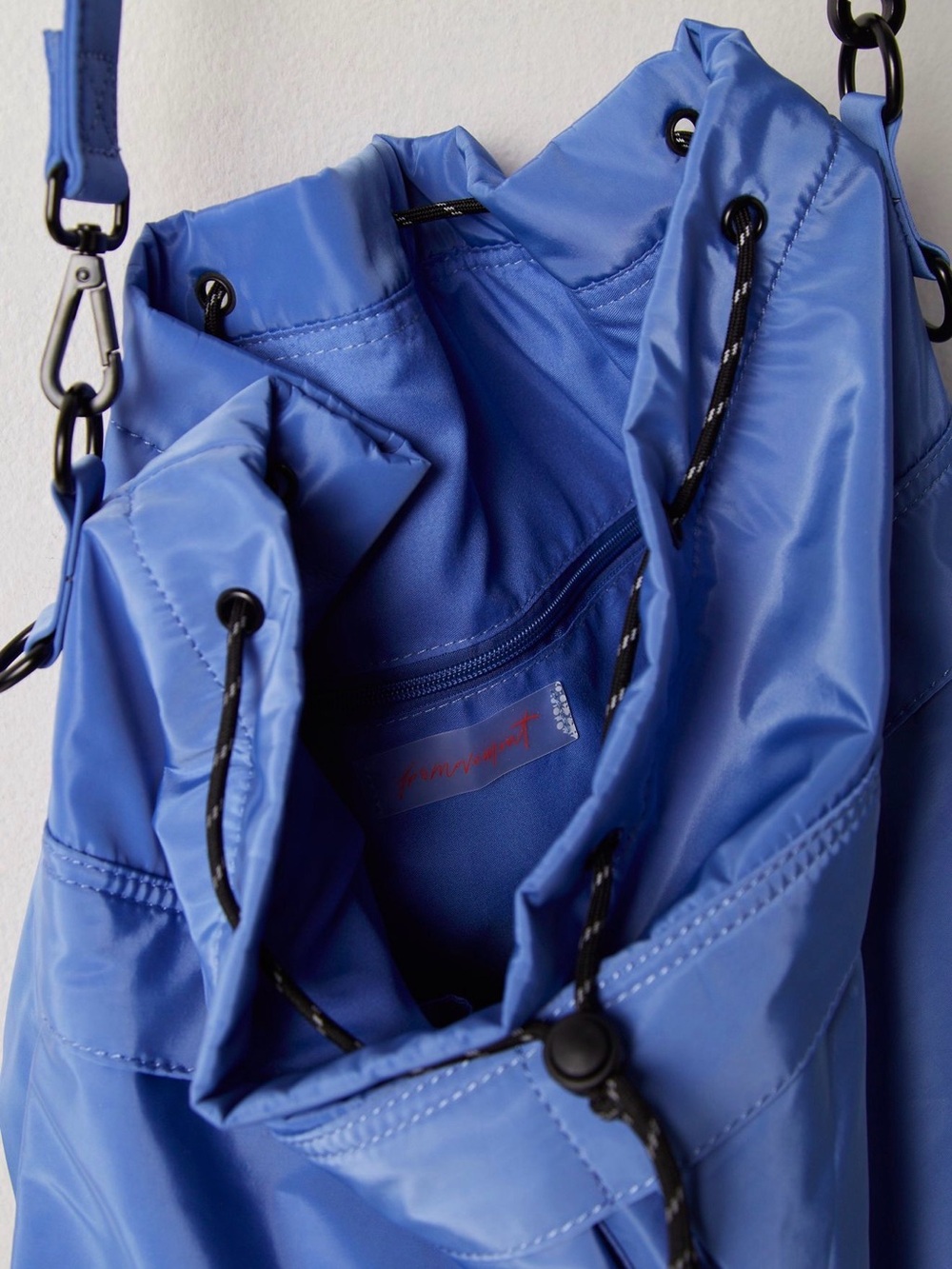 NWT FP Movement by Free People Ego Boost Mega Bucket Bag in Blueberry - Picture 11 of 11